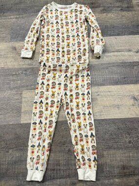 Magnetic Me Dog Halloween Print Pajama Short Set 2T